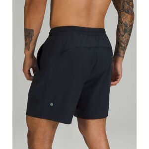 Lululemon Pace Breaker Black Elastic Drawstring Waist Athletic Short Size L